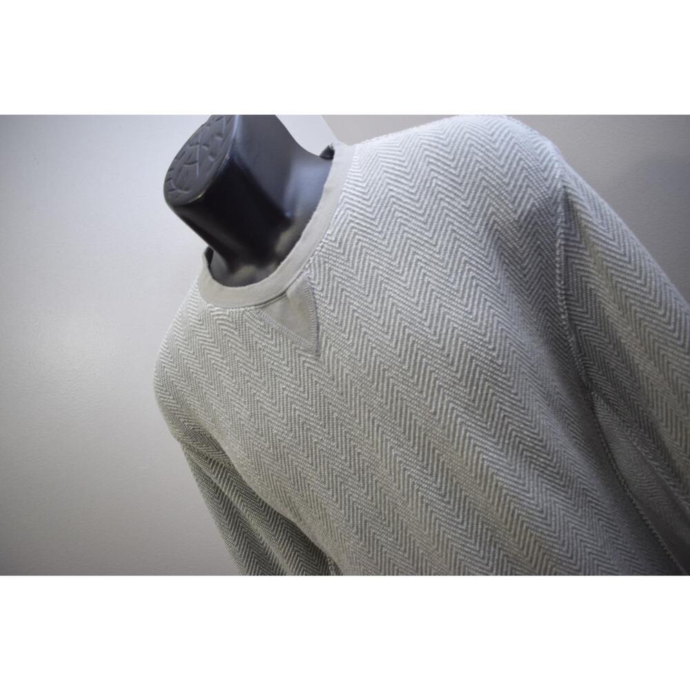 ORVIS Sweatshirt‎ Sweater Gray Long Sleeve Cotton Blend Pullover Mens Size Large